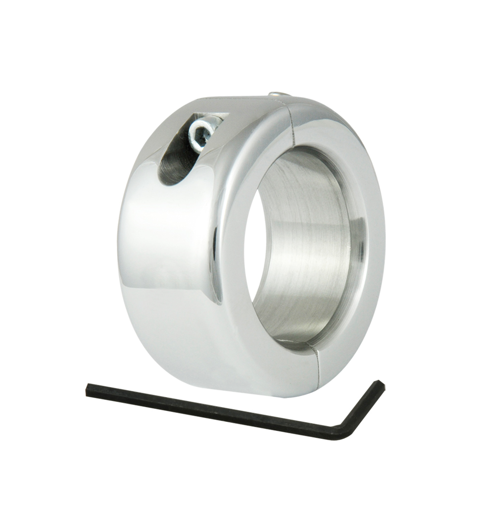 Hodenring Edelstahl breit