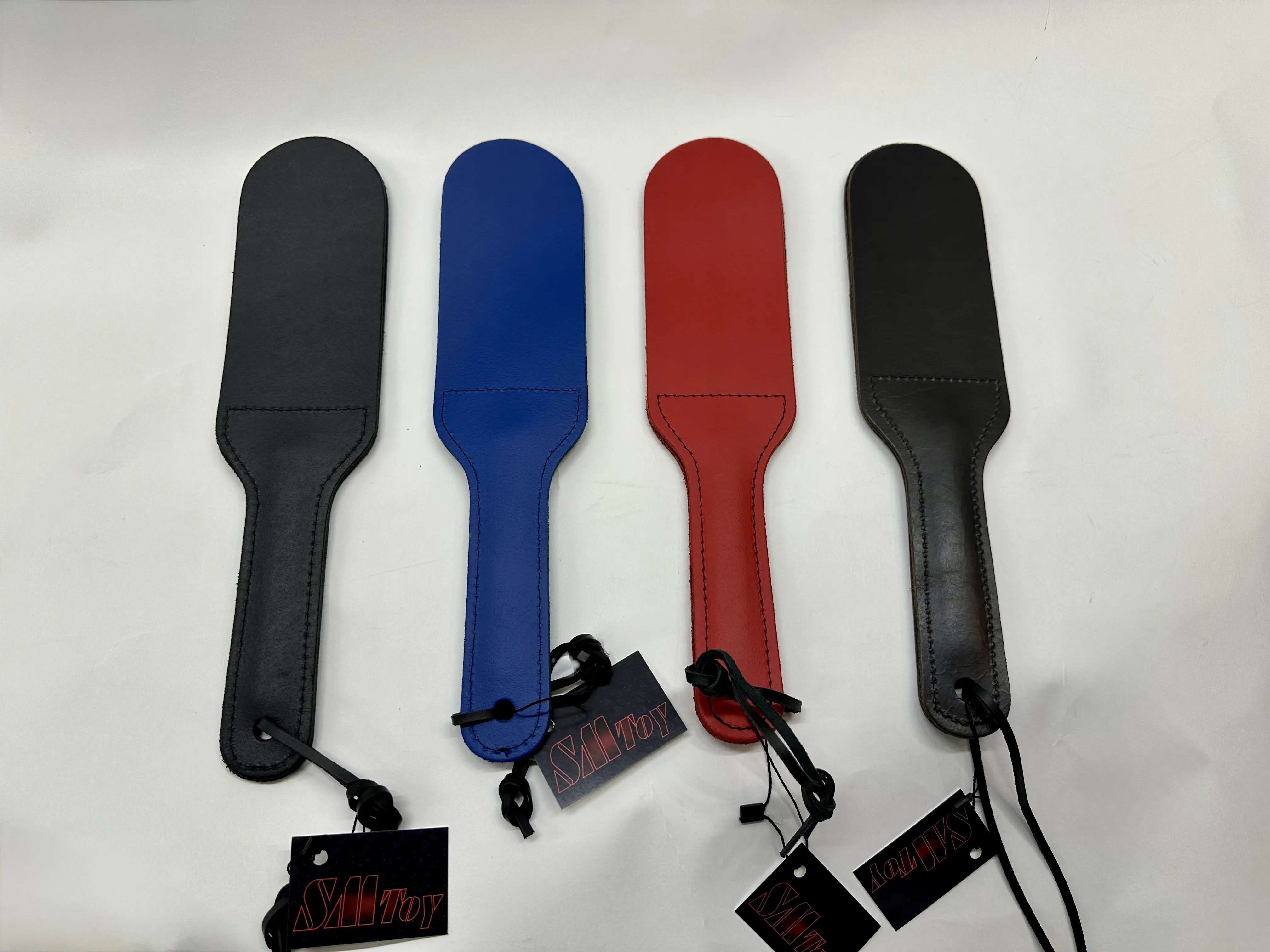 Leder- Doppelpaddel in 4 Farben!