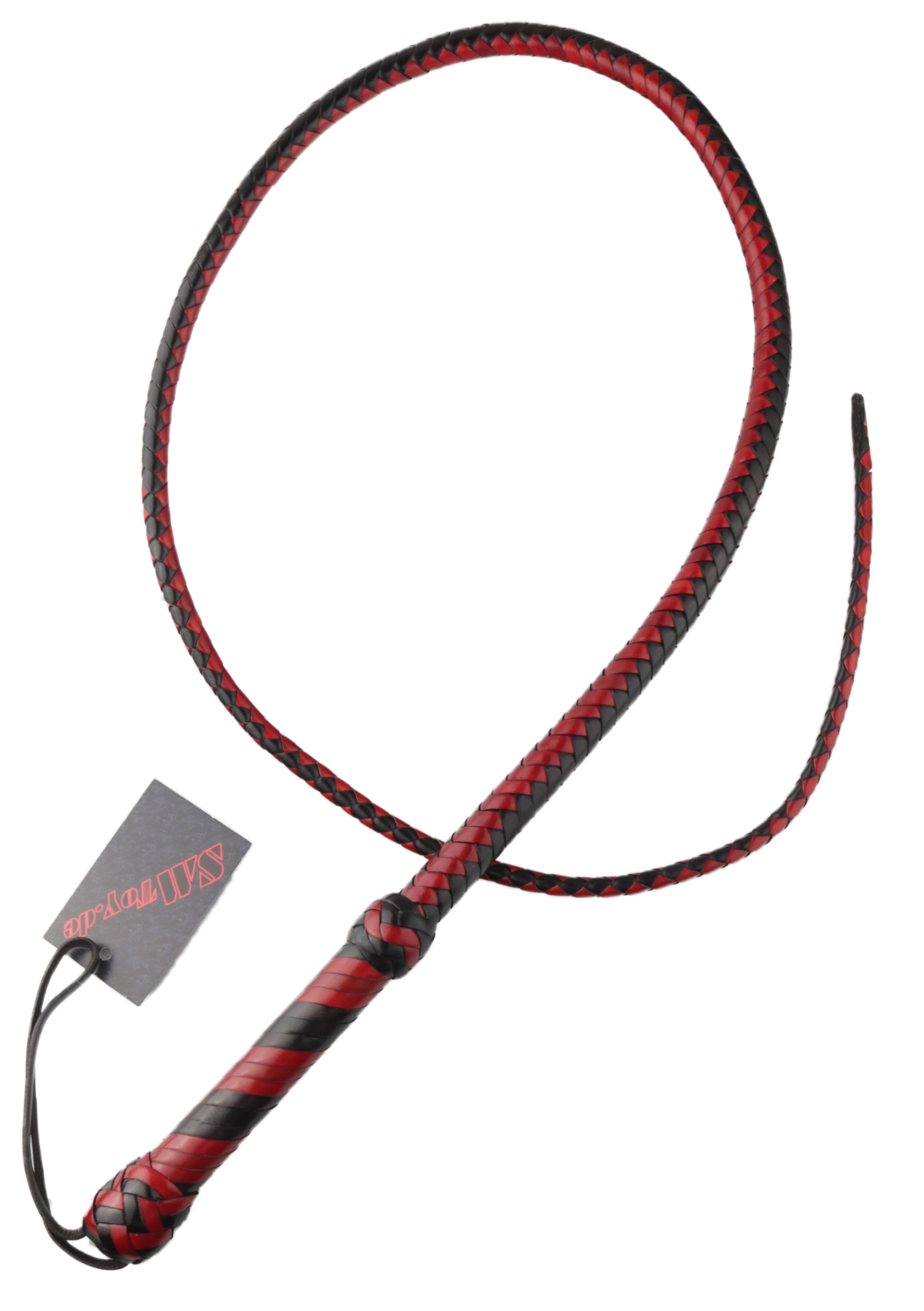 Karabace - 140cm rot/schwarz